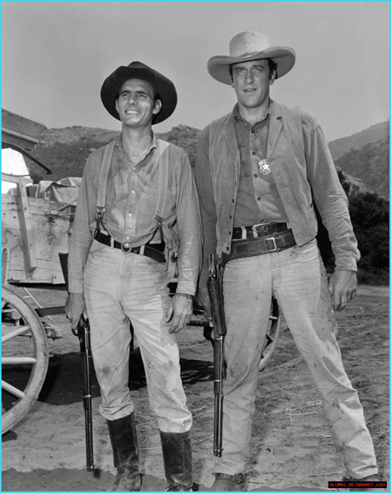 Did James Arness and Dennis Weaver get along?